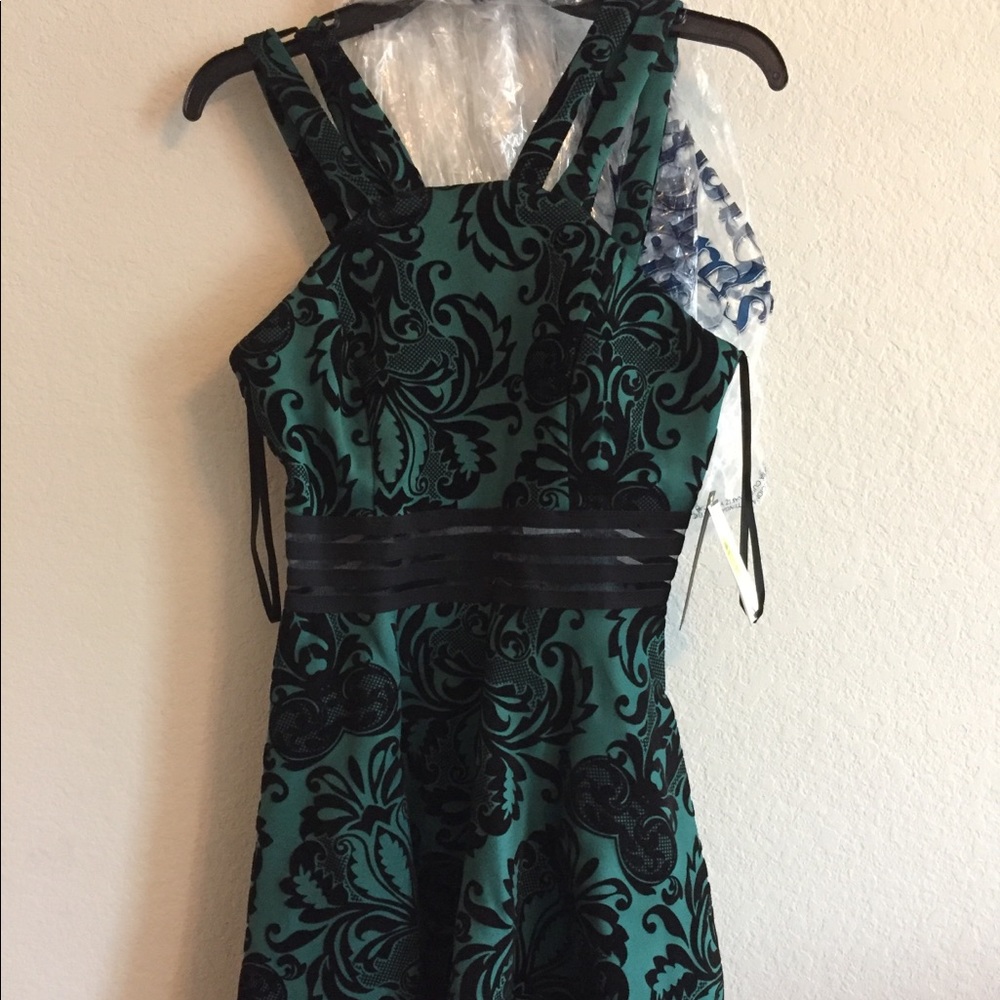 Green Cocktail Dress